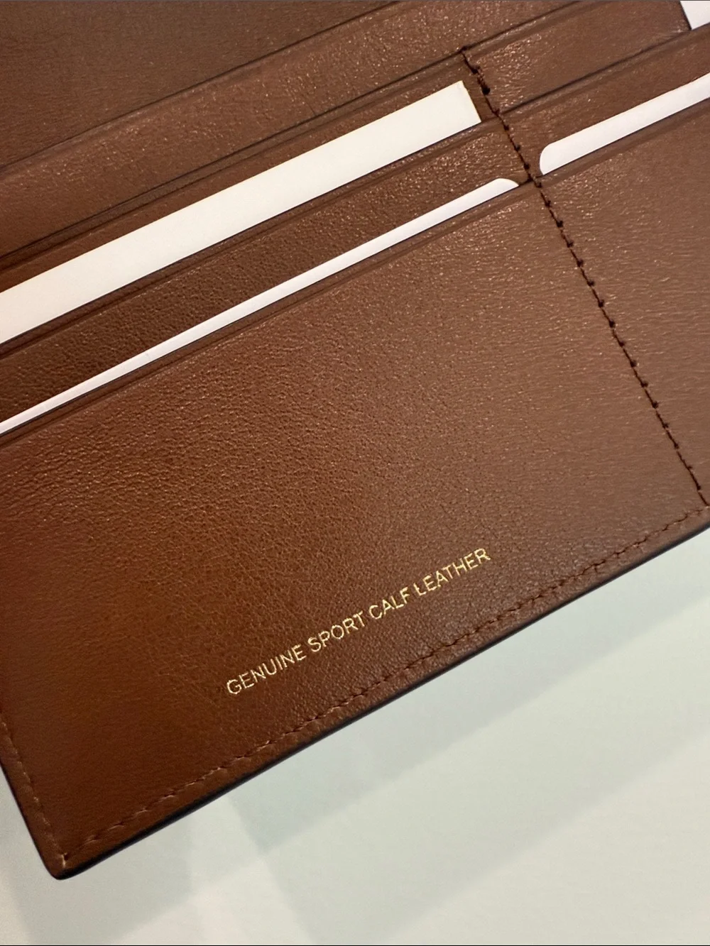 Coach Men’s Breast Pocket Wallet in Sport Calf Leather